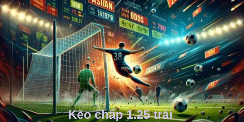 Kèo chấp 1.25 trái